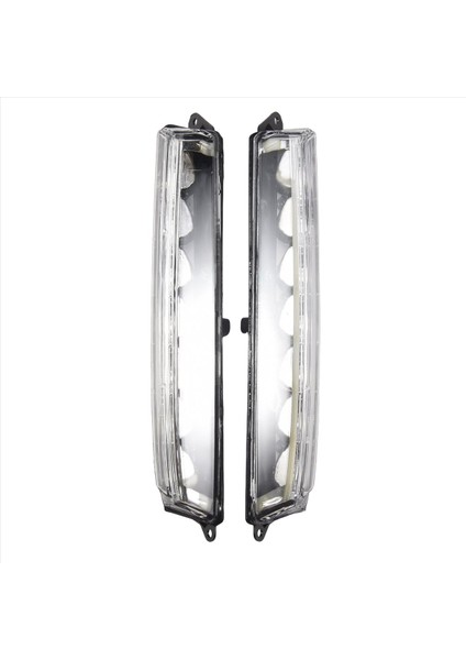 1 Çift Sol ve Sağ LED Gündüz Koşu Sis Farları Mercedes-Benz Için X164 X166 GL320 GL350 ML63 Amg 1649060351 1649060451 (Yurt Dışından)