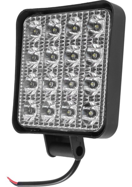 4 Pcs 48W 6000K LED Spot Işın Işleri Işıkları Lamba Traktör Suv Kamyon 4WD 12V 24V (Yurt Dışından) fırsatları