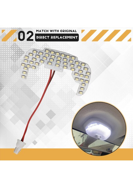 Suzuki Jimny Için JB23 JB33 JB43 JB53 1998-2018 Iç Lambalar Kubbesi Kubbesi Çatı Işıkları LED Okuma Lamba Kanbus Ampulleri (Yurt Dışından) indirimleri