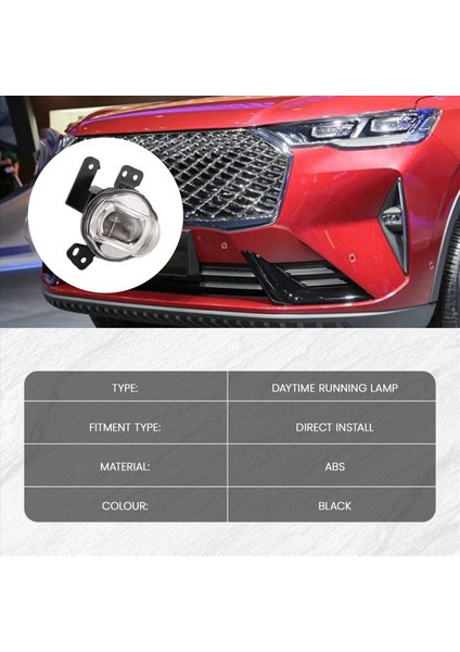 Araba Ön Tampon LED Gündüz Koşu Lambası Sis Lambası Montajı Büyük Duvar Haval H6 3 Nesil Sol 4116100XKN01A (Yurt Dışından) fırsatları