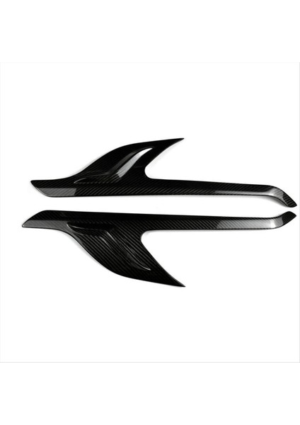 Araba Ön Far Kaş Kafa Işık Göz Kapağı Kaş Karbon Fiber Trim Toyota Alphard Vellfire 30 Serisi 2015-2023 (Yurt Dışından)