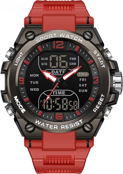 Erkekler Dijital Saat Spor Saatler Su Geçirmez 50 M Kol Saati Casıo Seiko (Yurt Dışından)