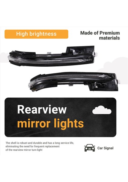 87613N9000 87614N9000 Hyundai Tucson Için 2021 2022 2023 Dikiz Aynası Işık Sinyal Lambası Aksesuarları (Yurt Dışından) fırsatları