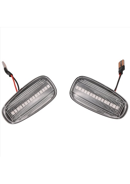 2pcs Araba Yan Işaretçi Işık LED Turn Sinyal Gösterge Lambası Opel Zafira A 99-05 Astra G 98-09 Beyaz (Yurt Dışından) fiyatları