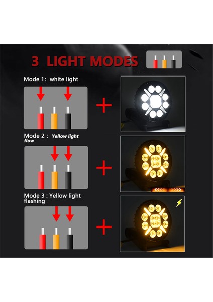 4 Inç Araba LED Iş Işıkları Kamyon Atv Için Tur Gün Koşu Işıkları (Yurt Dışından) indirimleri