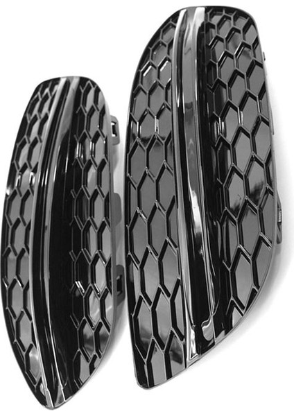 Araba Siyah Ön Tampon Izgara Sis Lambası Kapakları Mercedes Benz C-Serisi W205 205851623 2058851523 205850823 (Yurt Dışından) modelleri