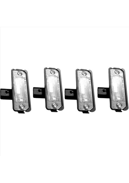 4x Plaka Işık Lambası 1J6943021B Beetle Golf Için Mk4 Lupo Phaeton (Yurt Dışından)