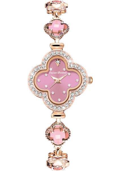 Kadın Lüks Saati - Dört Yapraklı Yonca Şekli (Yurt Dışından)