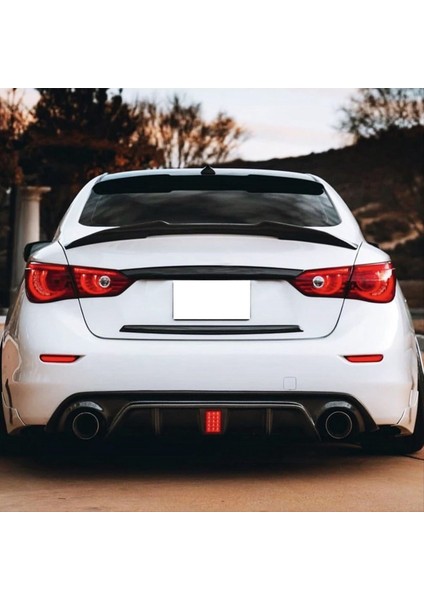 Evrensel Arka Tampon Sis Işığı Araba Suv Füme Lens Kırmızı LED Reflektör Fren Lambaları Merkez Fren Işığı (Yurt Dışından) fiyatları