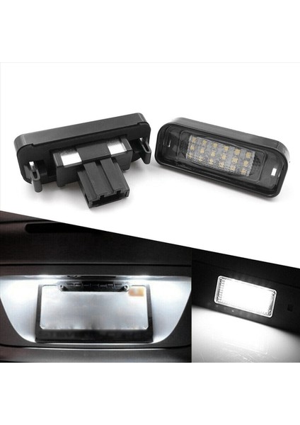 6pcs Beyaz LED Numaralı Plaka Plaka Işık Lambası Benz W220 S Sınıf 1999-2005 (Yurt Dışından) indirimleri