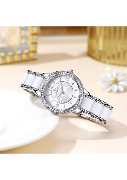 Seramik Kayışlı Kadın Saati - Su Geçirmez Saat (Yurt Dışından) fiyatları