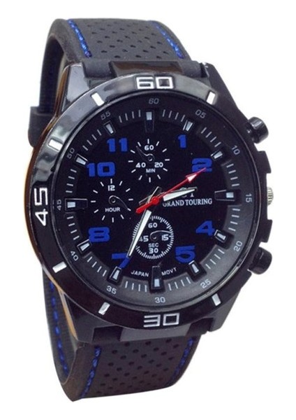 Erkek Kuvars Izle Erkekler Askeri Saatler Spor Kol Saati Silikon Moda Saat Часы Мужские Relojes Para Hombre (Yurt Dışından)