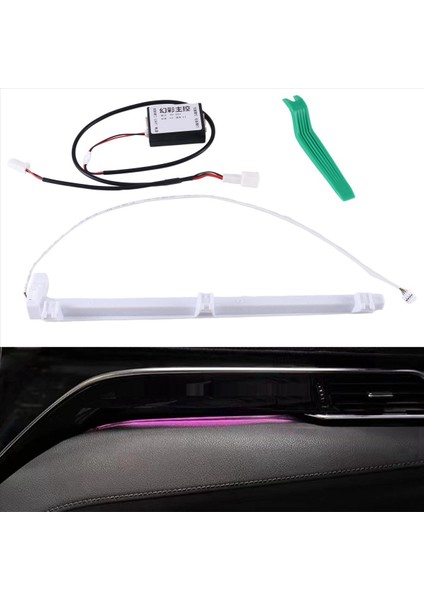 2018-2023 Için Yeni Araba Merkezi Kolçak Ortam Işığı 8 Nesil Toyota Camry Phantom Işık Merkezi Kontrol Işığı (Yurt Dışından)