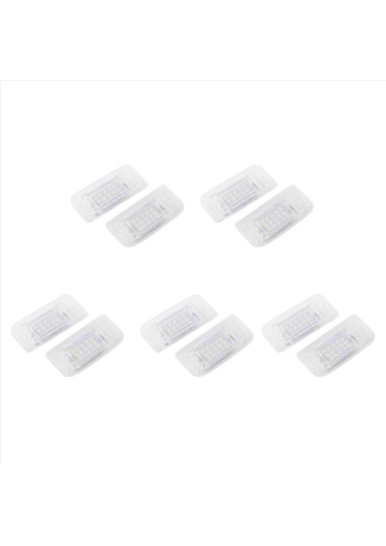 10X Araba Kuyruğu Işığı Mercedes-Benz W242 W246 B-Klasse LED Plaka Işığı A2468201566 PZ168 Için Uygundur (Yurt Dışından)