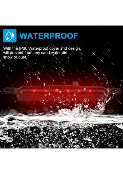 3 Fren Işığı High Mount Stop Işığı Chrysler Town &amp Country Dodge Grand Caravan 2008-2019 68083906AC (Yurt Dışından) fırsatları