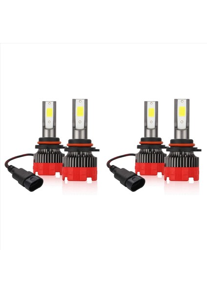 2x 9006 LED Far Ampulleri 6000K Hb4 Hı/düşük Işın 55W 8000 Lümen Sis Lambası Parlak Dob Kit 2 Lambalar 360 ° Dönüş (Yurt Dışından) fiyatları