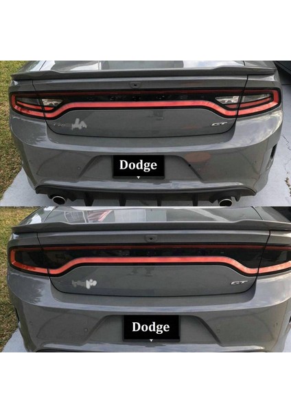 Dodge Charger 2015-2020 Için 8x Araba Dumanı Kuyruk Işığı Tonu Kiti (Yurt Dışından) fırsatları