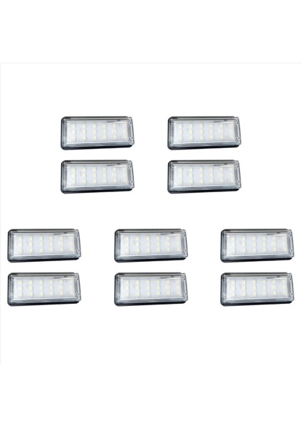 Toyota Land Cruiser / Lexus GX470 81270-60330 Için 5x Araba Plakası Işık Plakası Işığı (Yurt Dışından)