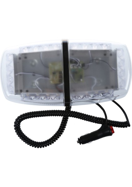 12V Amber LED 24W Araç Çatı Çatı Çubuğu Yanıp Sönen Beacon Strobe Işık Manyetik (Yurt Dışından)