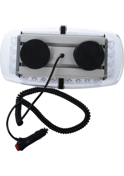12V Amber LED 24W Araç Çatı Çatı Çubuğu Yanıp Sönen Beacon Strobe Işık Manyetik (Yurt Dışından) fiyatları