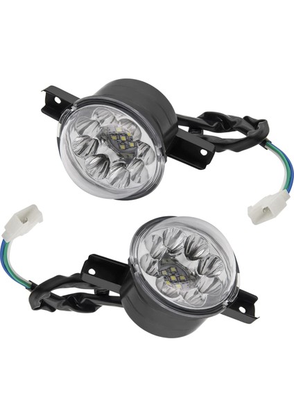 2pcs 12V LED Atv Ön Far 125CC 150CC 250CC 300CC 300CC Farlar Çin Taotao Jcl Baja Yamoto Kazuma Roketa (Yurt Dışından)