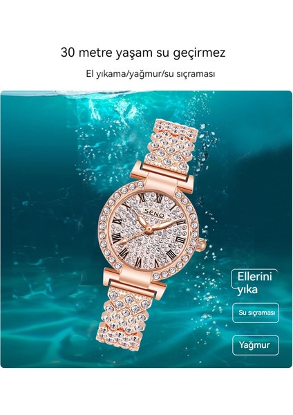 Su Geçirmez Kadın Saati - Bilezik Izle (Yurt Dışından) modelleri