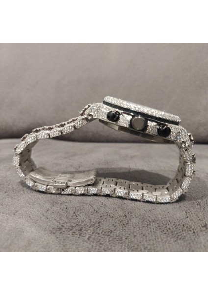 Mozanit Izle Üst Marka Lüks Elmas Saatler Mekanik Erkekler Kadınlar Için Yüksek Kaliteli Elmas Buzlu Out Izle Casıo (Yurt Dışından) fiyatları