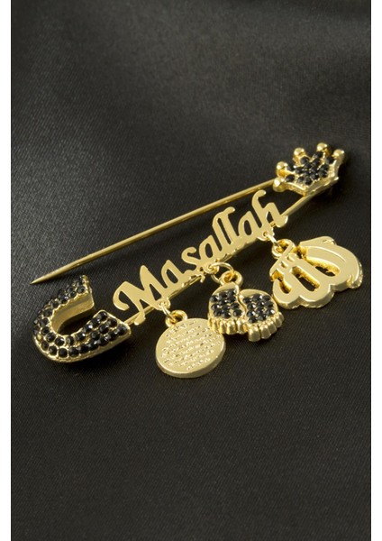 Maşallah Yazılı Broş