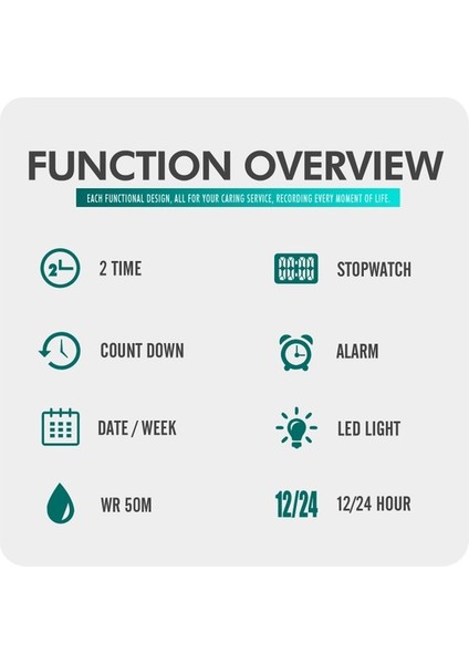 Siyah Moda Spor Dijital Izle Üst Marka Erkek Saatler Geri Sayım Kronometre Kol Saati (Yurt Dışından) modelleri