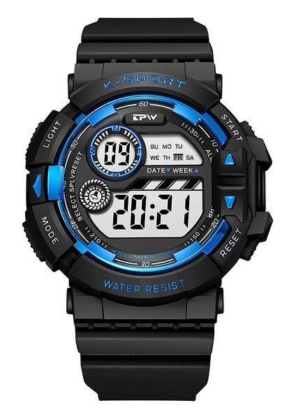 Yeni Yüksek Kalite Moda Su Geçirmez Etiket Kol Saatleri Erkekler ve Kadınlar Için Dijital Spor Kol Saati (Yurt Dışından)