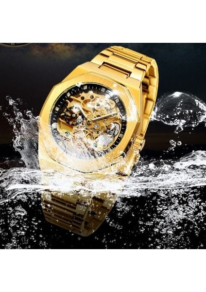 Kol Saati Erkekler Izle Lüks Otomatik Mekanik Adam Saatler Aydınlık Eller Erkek Saati Saat Reloj Hombre (Yurt Dışından) modelleri