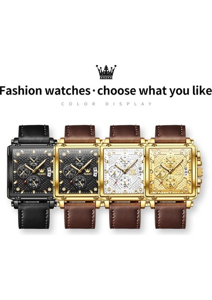 En Kaliteli Erkek Saati Kuvars Saat Vip Bağlantı Dropshipping Için (Yurt Dışından)