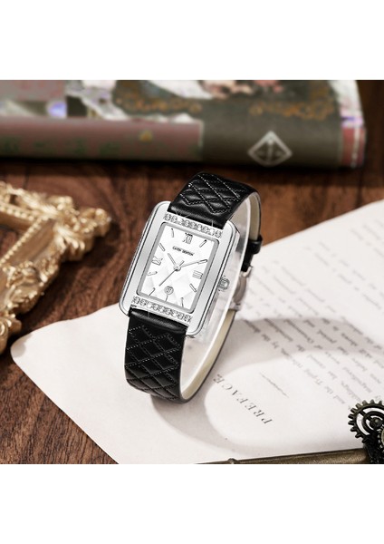 Suya Dayanıklı Kadın Quartz Saat - Vintage Kare Saat (Yurt Dışından) fiyatları