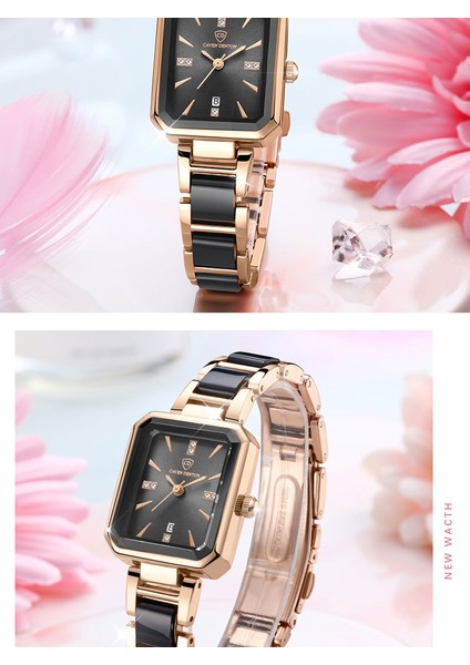 Kadın Moda Saati - Kare Su Geçirmez Kuvars Saat (Yurt Dışından) modelleri