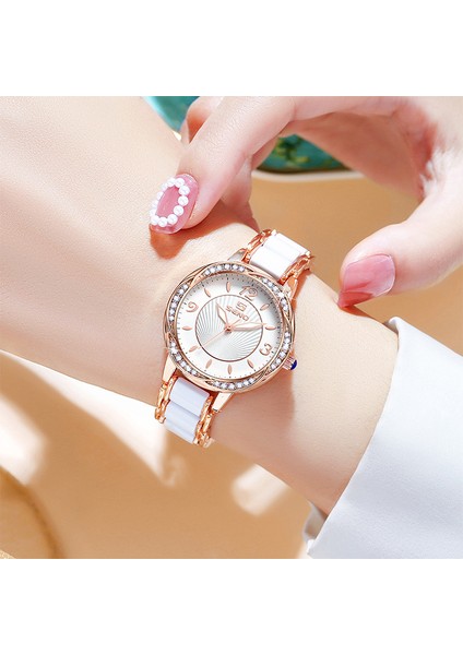 Seramik Kayışlı Kadın Saati - Su Geçirmez Saat (Yurt Dışından) fiyatları