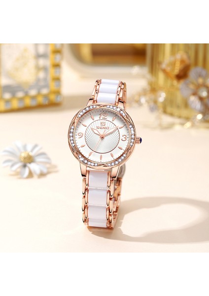 Seramik Kayışlı Kadın Saati - Su Geçirmez Saat (Yurt Dışından) modelleri