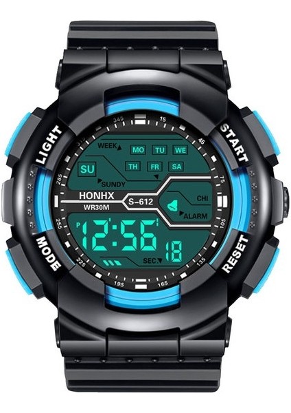 Erkek Saatler Lüks Çok Fonksiyonlu Erkek Spor Saatleri Serin Kol Saatleri Izle Erkekler Saatler Reloj Montre Homme (Yurt Dışından)