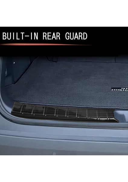 Toyota Grand Highlander Için Araba Paslanmaz Çelik Pedalı Arka Kuyruk Kutu Koruma Pedalı 2024 Araba Aksesuarları (Yurt Dışından) indirimleri