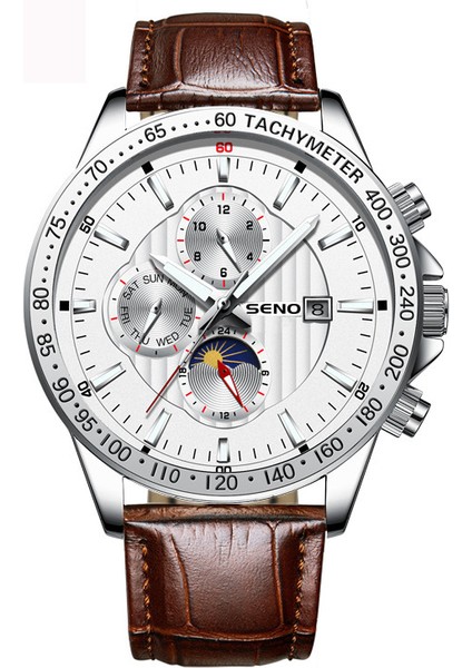 Erkek Kol Saati - Moda Takvimi Aydınlık Suya Dayanıklı (Yurt Dışından)