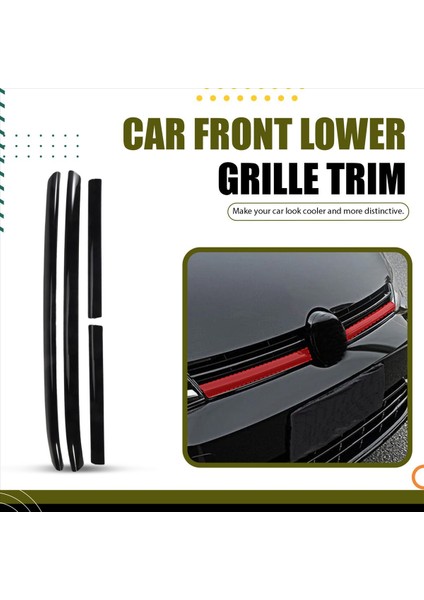 4pcs Araba Ön Merkez Golf Için Alt Grille Döşeme Şeridi 7 5 Mk7 5 Modifiye Dekoratif Aksesuarlar (Yurt Dışından) fırsatları