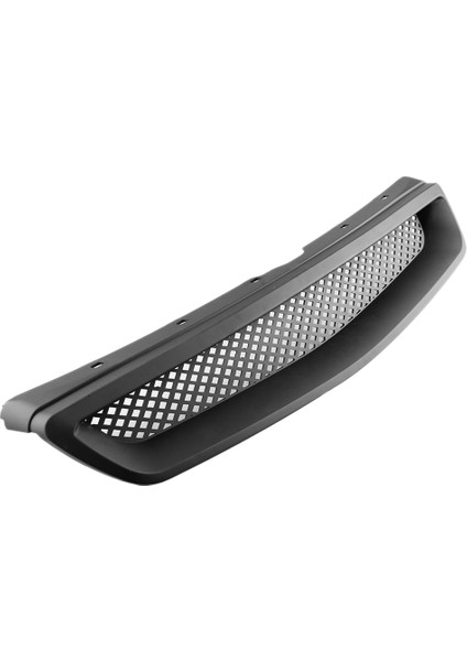 Mat Balck Ön Motor Kapak Mesh Grille Honda Civic Ek Cx Için Grille Grille Cx Dx Ex Hx Lx Tip R 1999-2000 (Yurt Dışından)