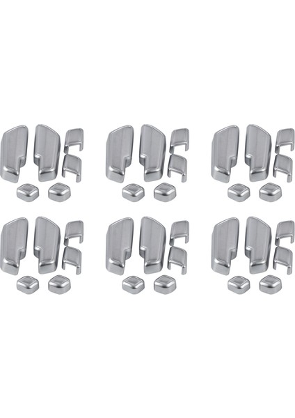 36PCS Krom Araba Kapısı Koltuk Ayar Düğmeleri Mercedes-Benz E Sınıf W204 W205 W212 W218 X204 X166 (Yurt Dışından)