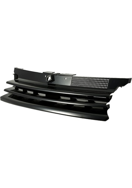 Siyah Araba Izgara Ön Kaput Grille For-Vw Volkswagen Golf 4 Mk4 Gtı R32 1997-2004 1J0853655G (Yurt Dışından)