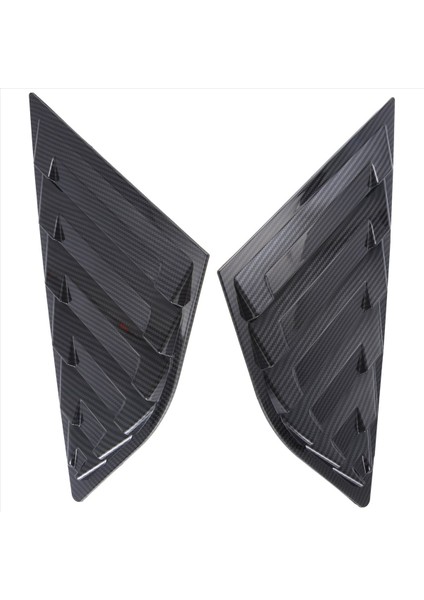 Karbon Fiber Araba Arka Cam Panjurları Yan Tuyere Karterler Havalandırma Kapağı Ford Focus Mk3 Hatchback 2012-2018 (Yurt Dışından) modelleri