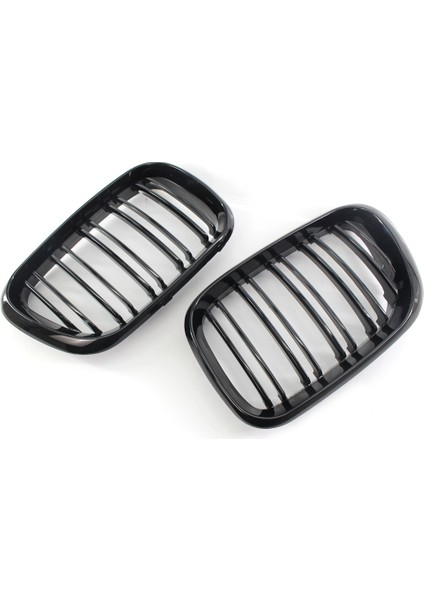 Bmw X5 E53 1998-2003 Çift Slat Sport Style Gloss Siyah Için Ön Izgara Böbrek Izgara Değiştirme (Yurt Dışından) indirimleri