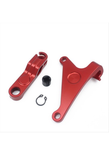 Yamaha Için Motosiklet Debriyaj Kolu Uzatma Debriyaj Kolu Braket Kiti 700 Xtz 700 2019-2024 MT07 FZ07 R7 Kırmızı (Yurt Dışından)