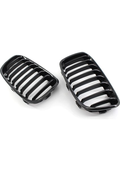 Bmw F20 F21 1 Serisi 2011-2014 Için 2x Parlak Siyah Ön Böbrek Izgara Izgarası (Yurt Dışından) fiyatları