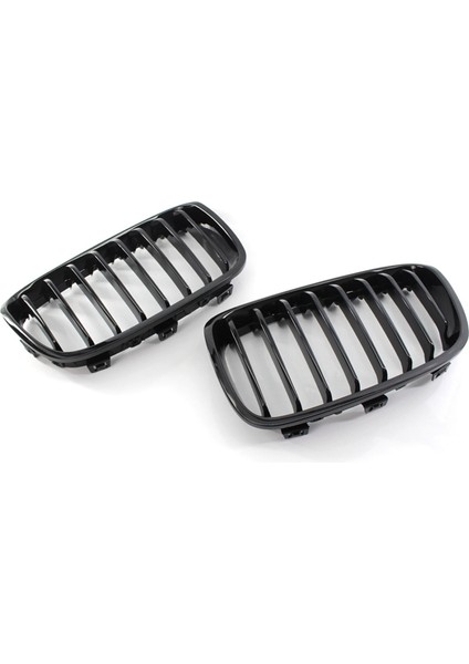 Bmw F20 F21 1 Serisi 2011-2014 Için 2x Parlak Siyah Ön Böbrek Izgara Izgarası (Yurt Dışından) modelleri