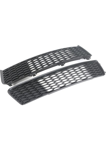 2pcs Ön Tampon Izgara Örtü Kapağı Trim Havalandırma Sis Izgara Izgara Yarış Izgaraları Audi Q7 S Hattı 2009-2015 4L0807697B (Yurt Dışından)