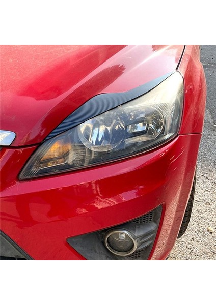 1paır Far Ilgoru Kahçalar Ford Focus Mk2 C307 2008-2011 Kafa Işık Lambası Göz Kapağı Dekoratif Çıkartmalar A (Yurt Dışından) modelleri
